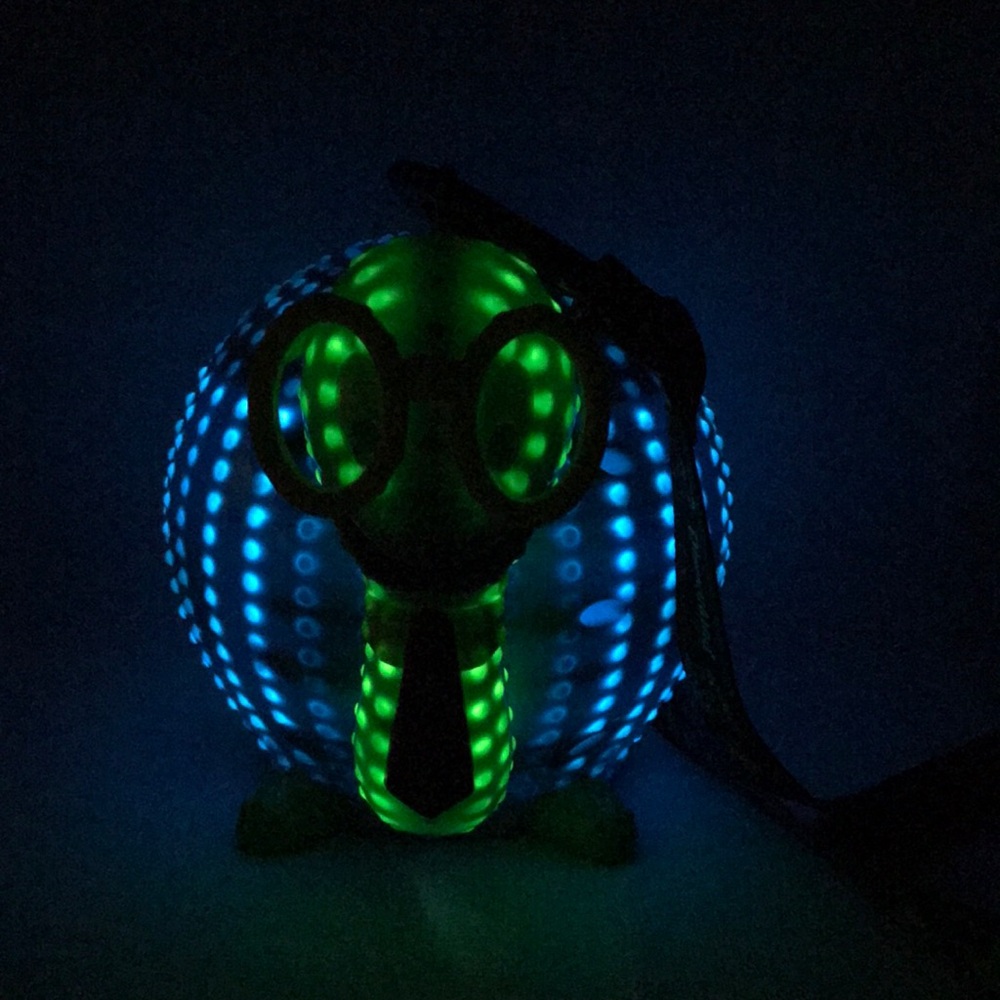 Disney Main Street Electrical Parade 50th Anniversary Turtle Sipper Cup Light Up